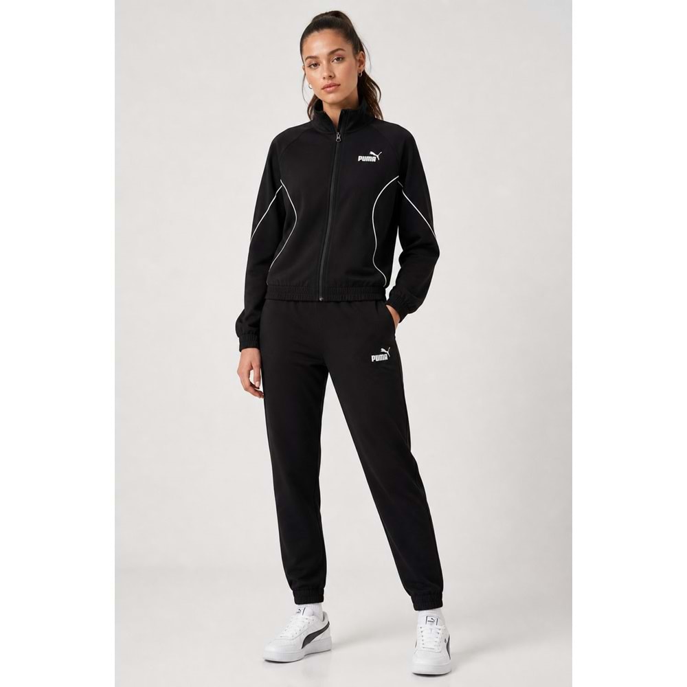 Puma 691907-01 Woven Tracksuit cl Kadın Eşofman Takımı