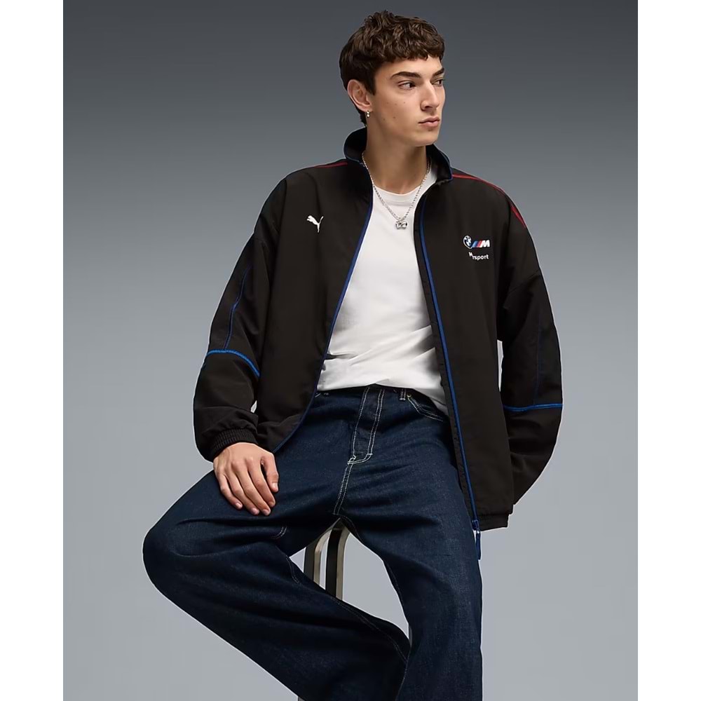 Puma BMW MMS Sprtswr MT7 Trck Jkt 634875-01 Erkek Eşofman Üstü