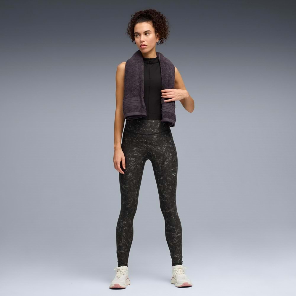 Puma 528464-01 W Cloudspun Tight Aop Hw FL Kadın Tayt