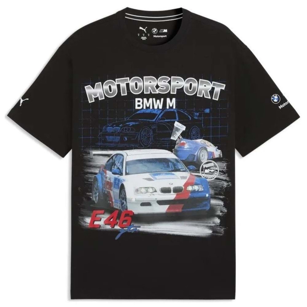 Puma 634888-01 BMW MMS Sportswear Grphc Tee Tişört Erkek T-Shirt
