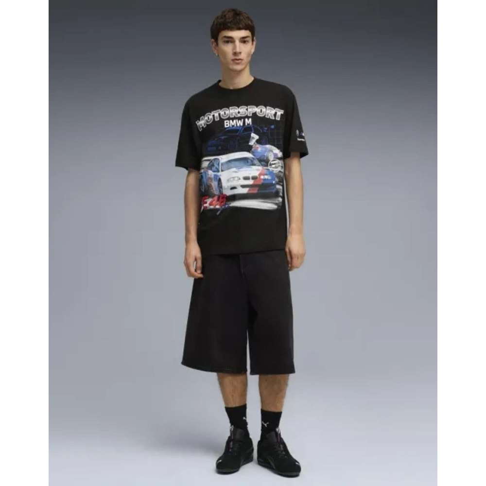 Puma 634888-01 BMW MMS Sportswear Grphc Tee Tişört Erkek T-Shirt