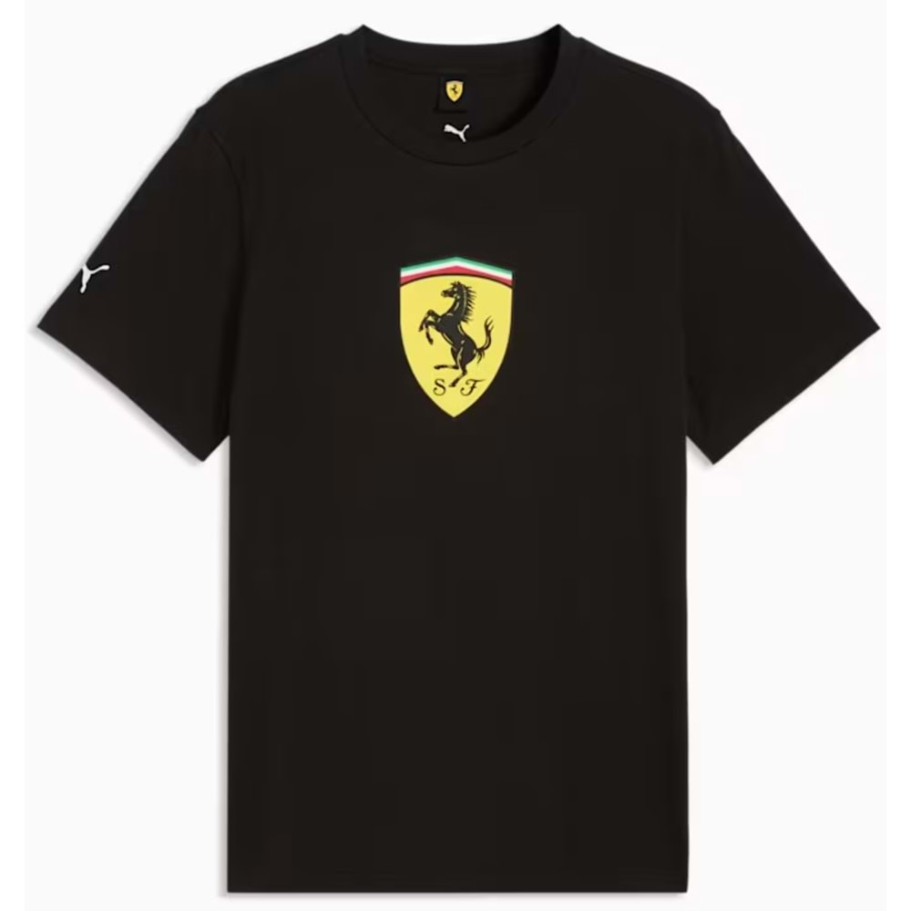 Puma Ferrari Colored Shield Tee 635310-01 Tişört Erkek T-Shirt