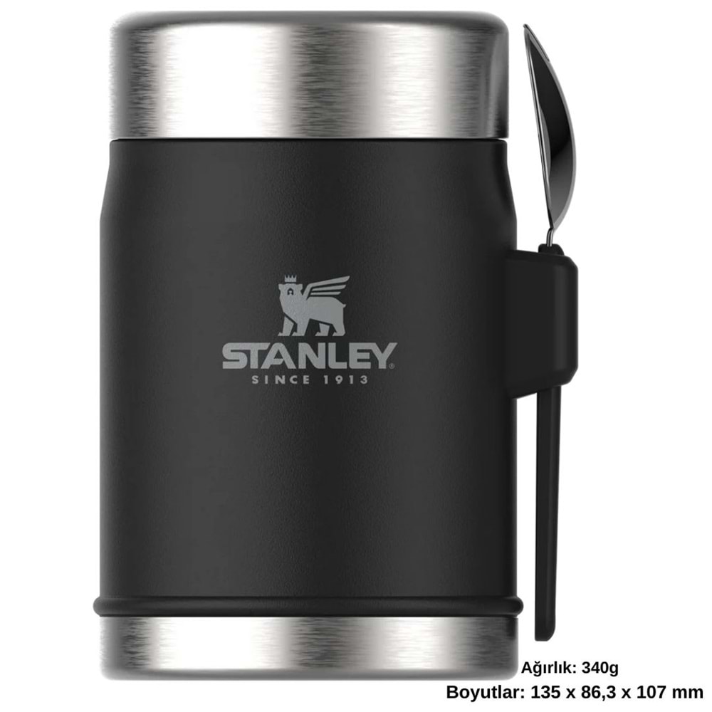 Stanley Classic Legendary Kaşıklı Yemek Termosu 0.4L Termos Kamp Matara