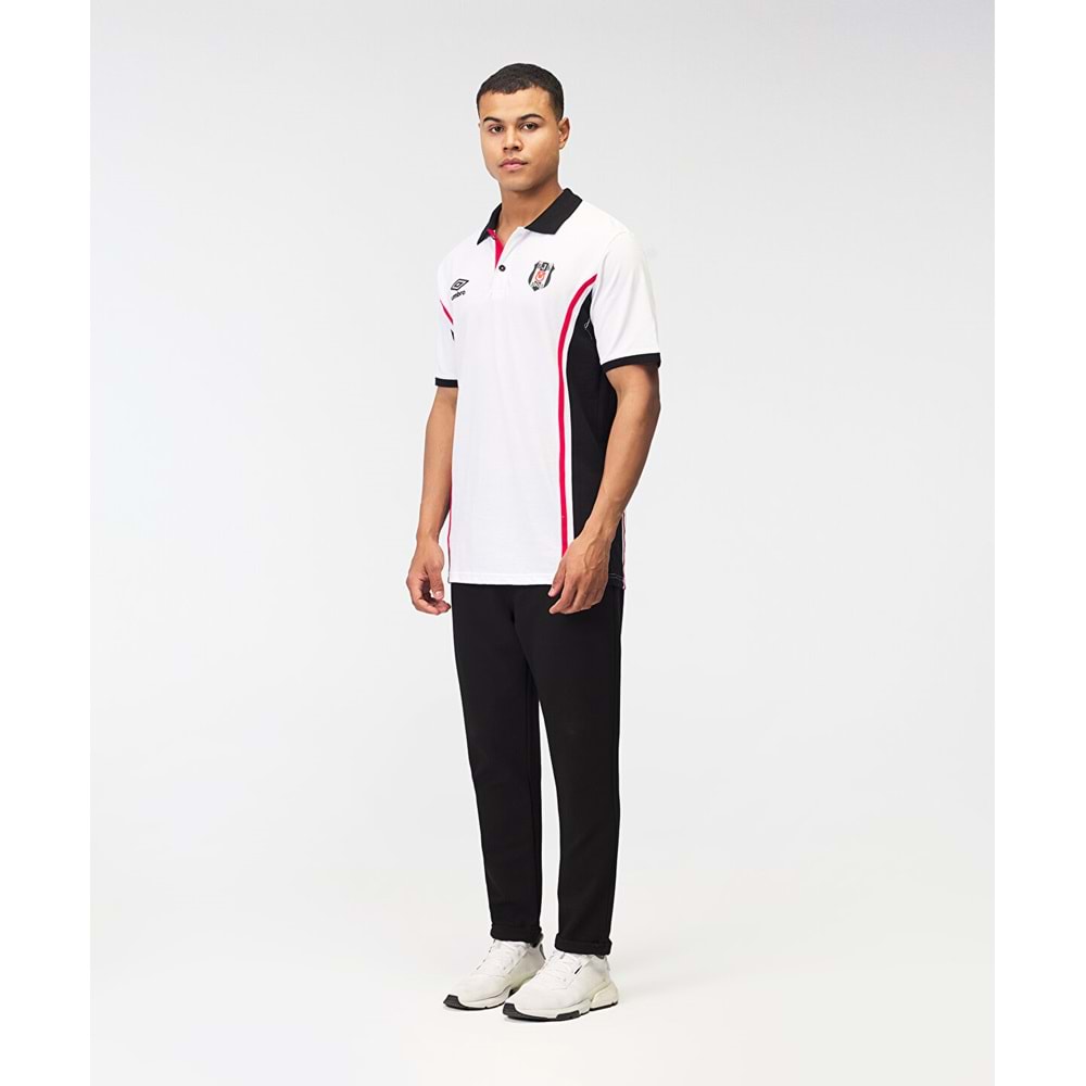 Beşiktaş S.K. Bjk Umbro 25/26 Takım Antrenman Pamuklu Polo Yaka Tişört Forması