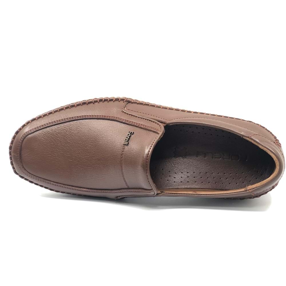Forelli Manyas Hakiki Deri Ortopedik Comfort Erkek Casual Ayakkabı