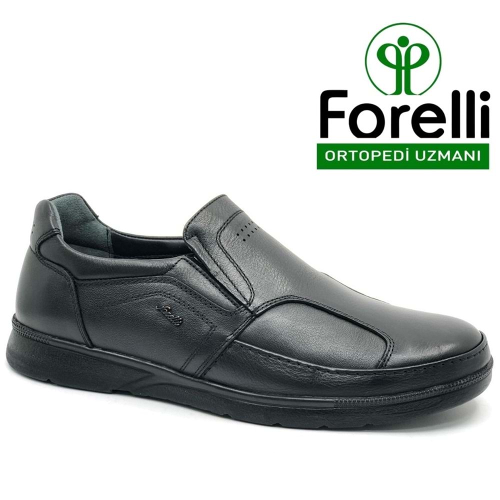 Forelli Hoka (Bunyon) Kemik Çıkıntısına Özel Hakiki Deri Ortopedik Comfort Erkek Casual Ayakkabı