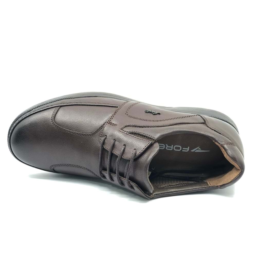 Forelli Broks (Bunyon) Kemik Çıkıntısına Özel Hakiki Deri Ortopedik Comfort Erkek Casual Ayakkabı