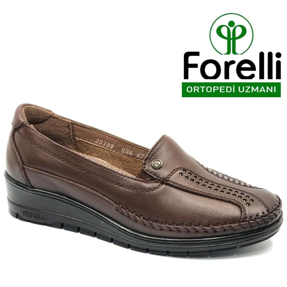 Forelli Morıza Hakiki Deri Ortopedik Comfort Kadın Casual Ayakkabı
