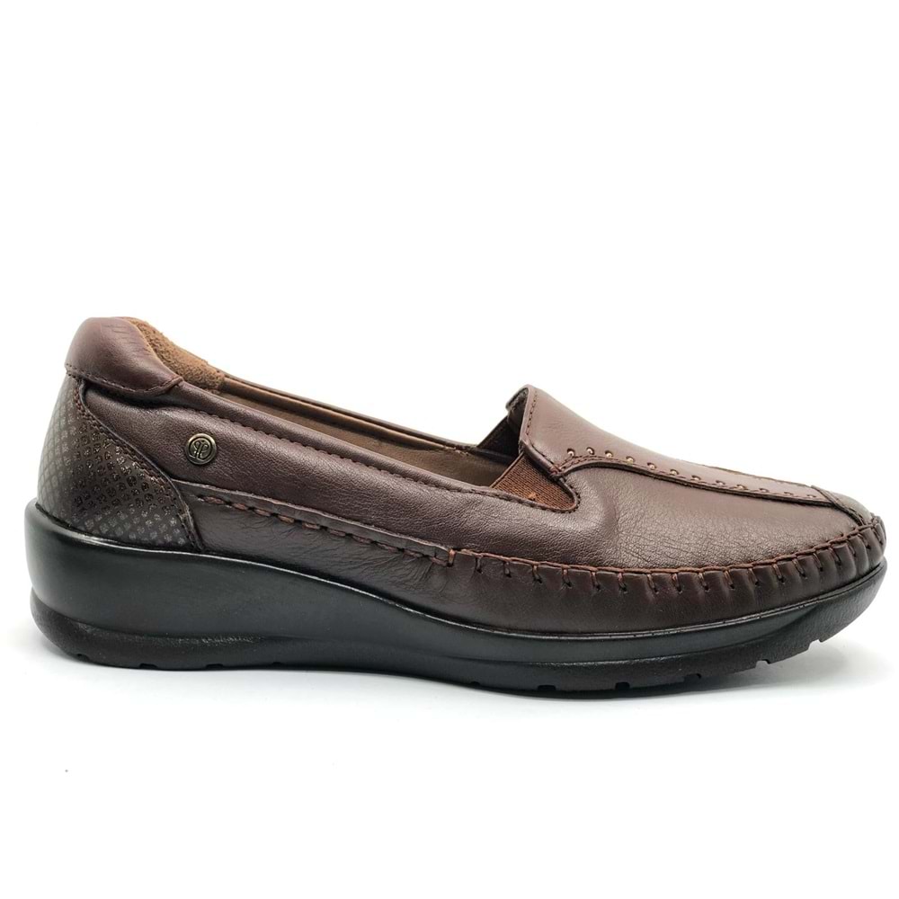 Forelli Lına Hakiki Deri Ortopedik Comfort Kadın Casual Ayakkabı