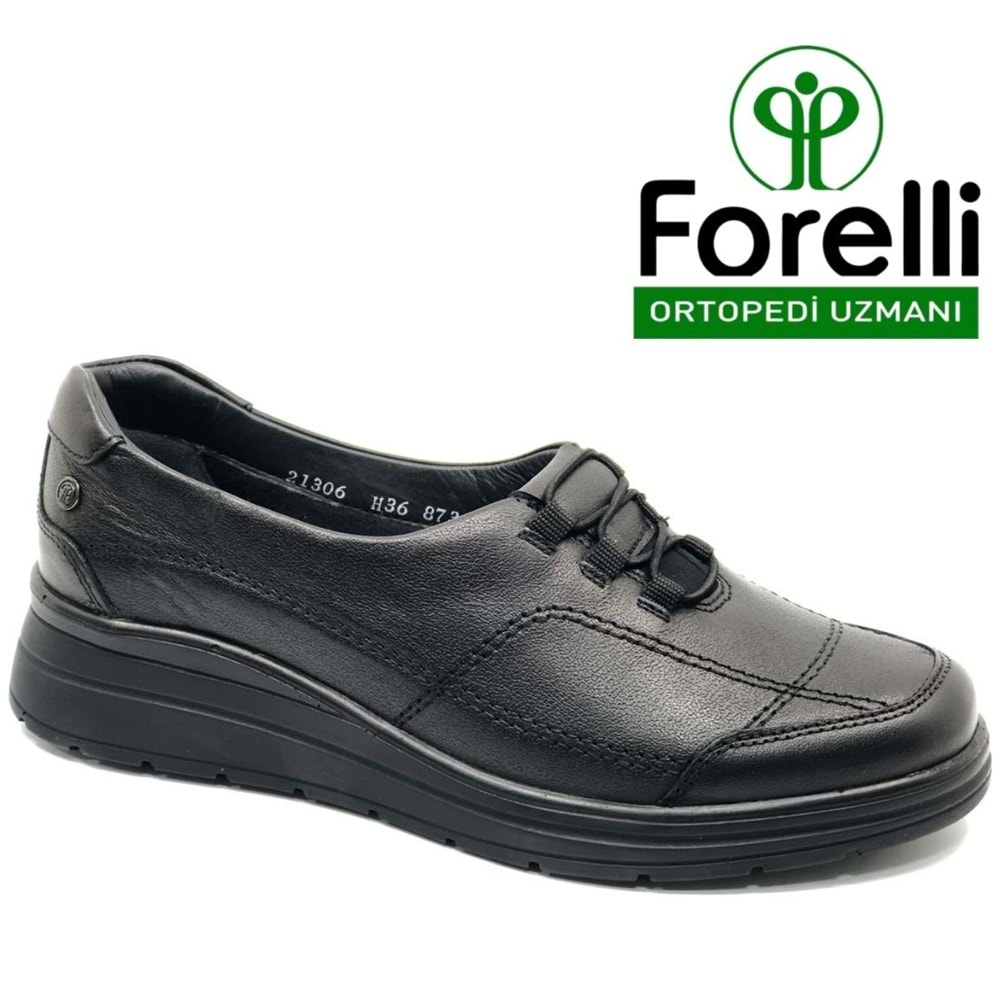 Forelli Hefa Hakiki Deri Ortopedik Comfort Kadın Casual Ayakkabı