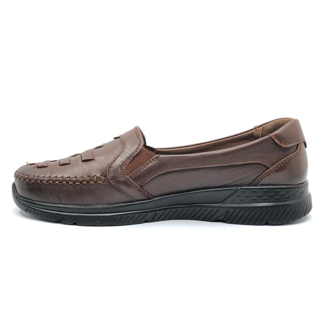 Forelli Olivia Hakiki Deri Ortopedik Comfort Kadın Casual Ayakkabı