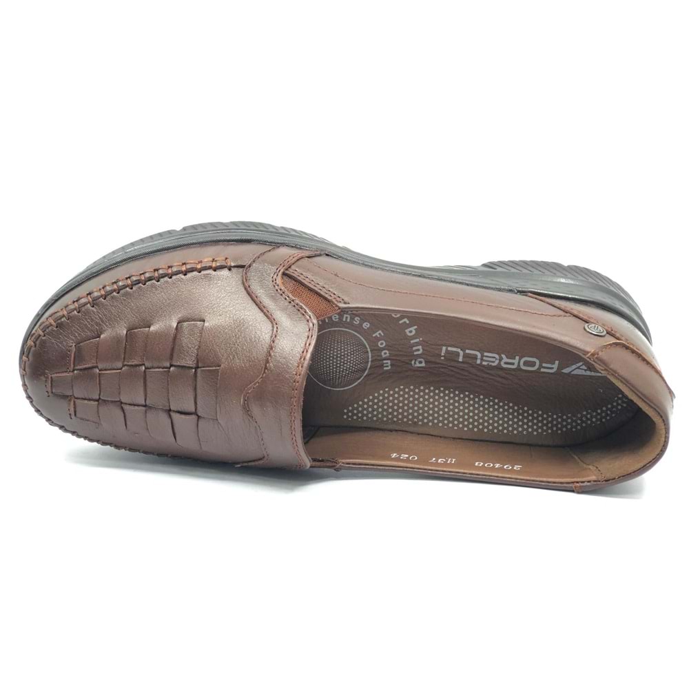 Forelli Olivia Hakiki Deri Ortopedik Comfort Kadın Casual Ayakkabı