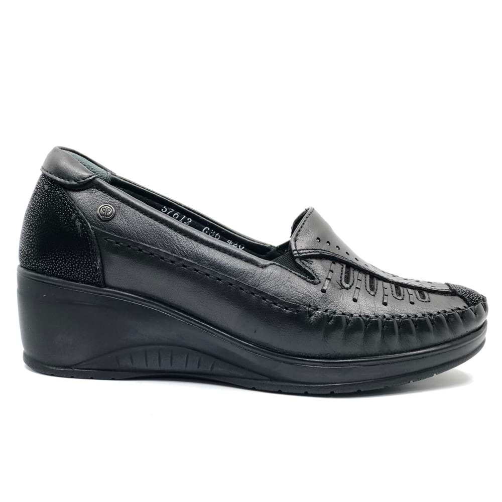 Forelli Sahra Hakiki Deri Ortopedik Comfort Kadın Casual Ayakkabı