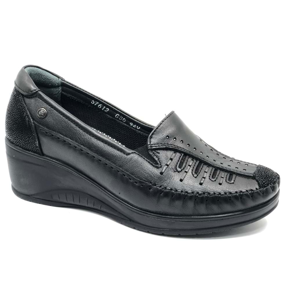 Forelli Sahra Hakiki Deri Ortopedik Comfort Kadın Casual Ayakkabı