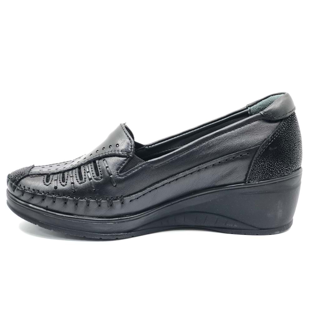 Forelli Sahra Hakiki Deri Ortopedik Comfort Kadın Casual Ayakkabı