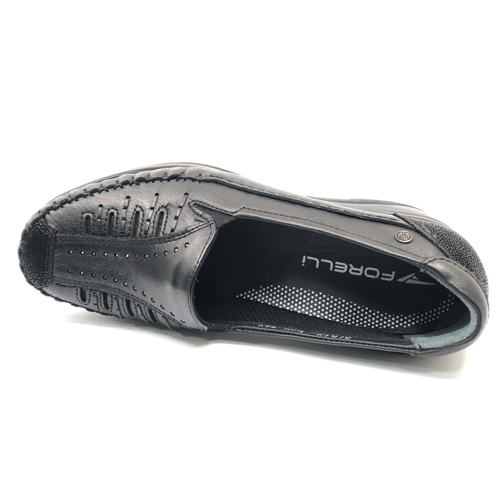 Forelli Sahra Hakiki Deri Ortopedik Comfort Kadın Casual Ayakkabı