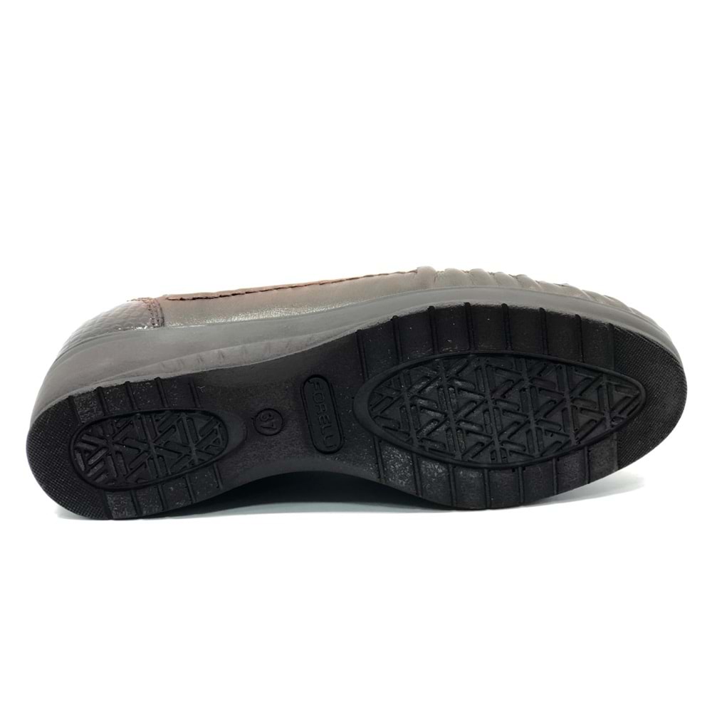 Forelli Sahra Hakiki Deri Ortopedik Comfort Kadın Casual Ayakkabı