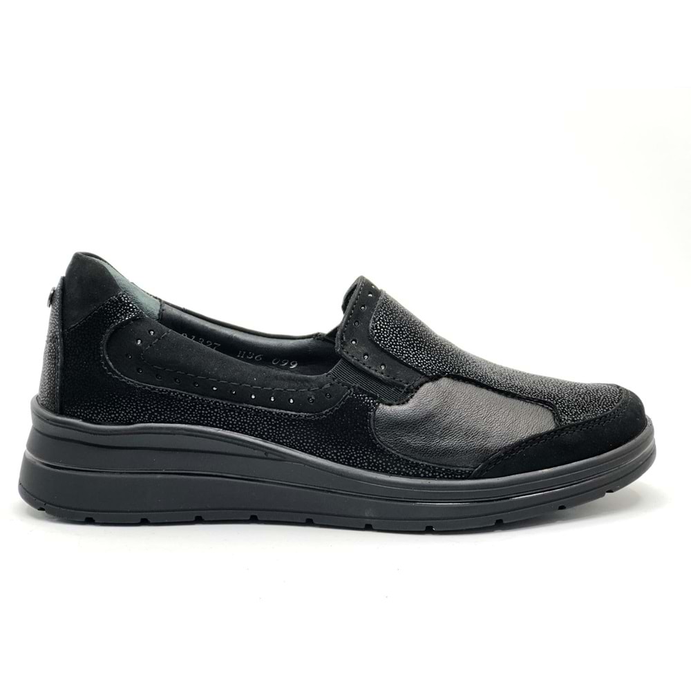 Forelli Faye Hakiki Deri Ortopedik Comfort Kadın Casual Ayakkabı