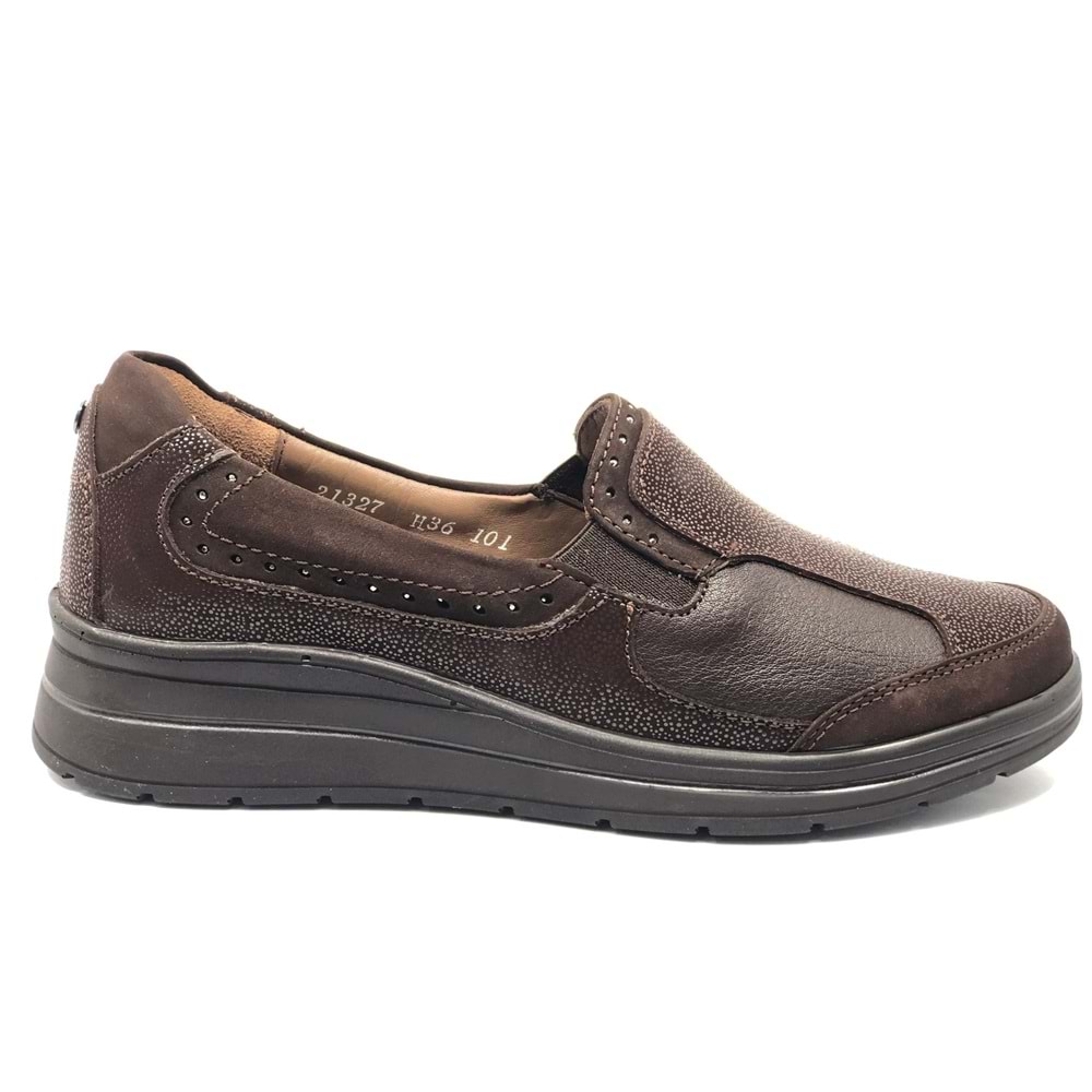 Forelli Faye Hakiki Deri Ortopedik Comfort Kadın Casual Ayakkabı