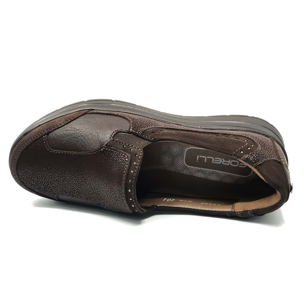 Forelli Faye Hakiki Deri Ortopedik Comfort Kadın Casual Ayakkabı