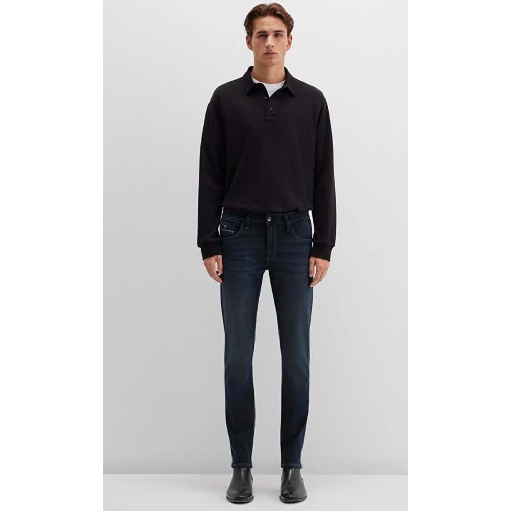 Mavi 0042426976 James Mavi Black Puslu Mürekkep Mavi Jean Pantolon Erkek Kot Pantolon