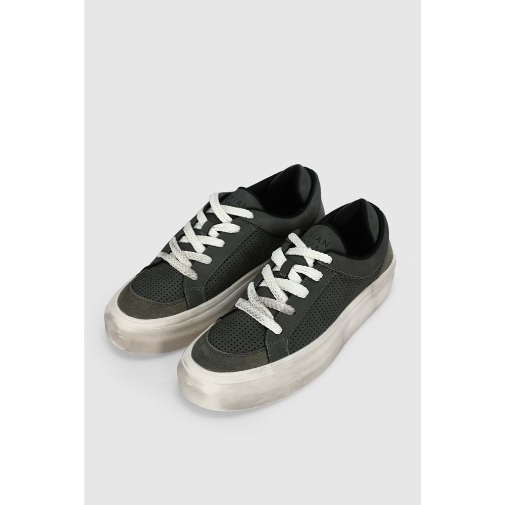 Lufian 111230259 Allan Sneaker Erkek Deri Ayakkabı