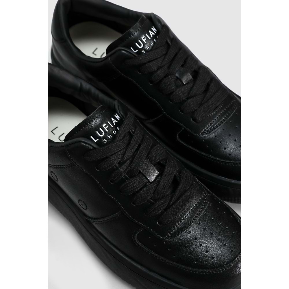 Lufian 122230041 Natalı Deri Unisex Sneaker Ayakkabı