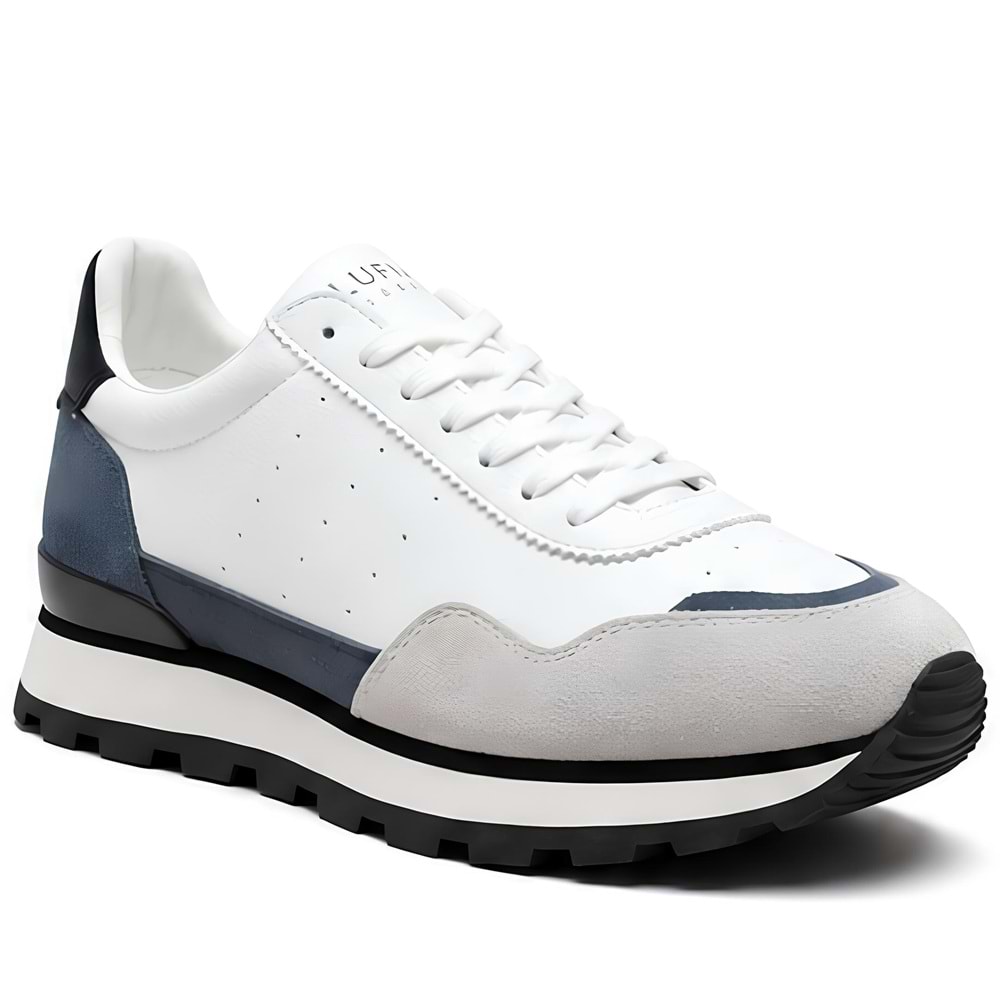 Lufian 111230302 Leo Sneaker Erkek Deri Ayakkabı