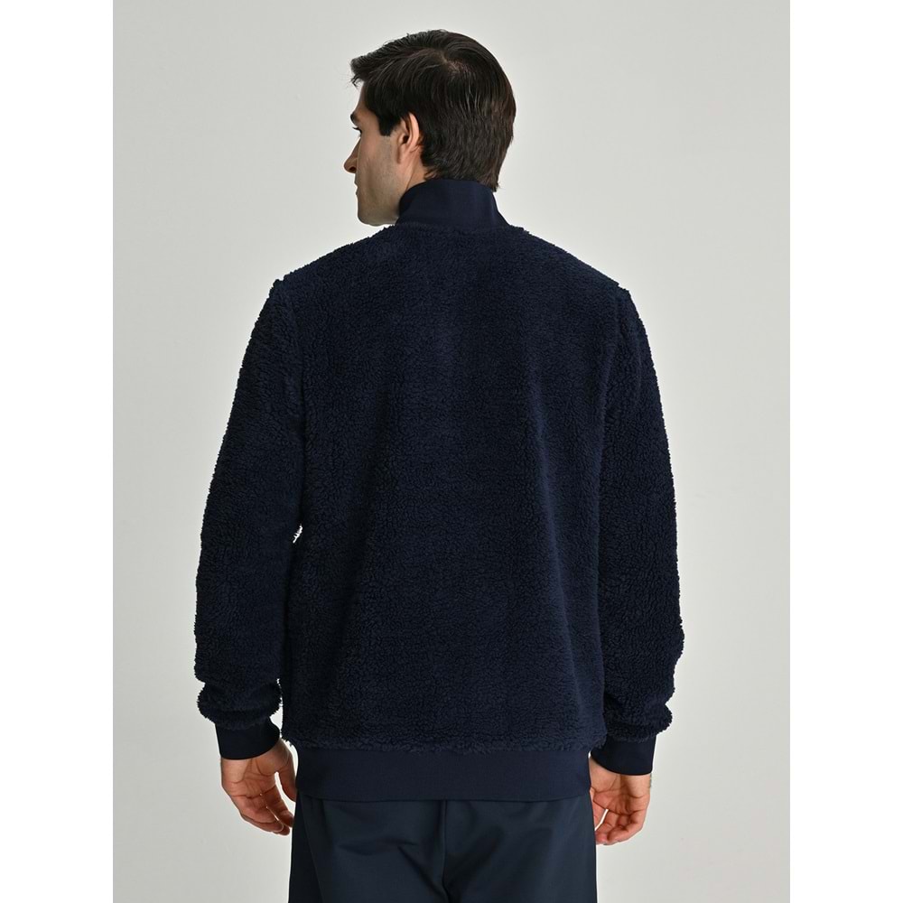 Fenerbahçe S.K. 25/26 Tribün Çubuklu Çift Taraflı Erkek Peluş Ceket