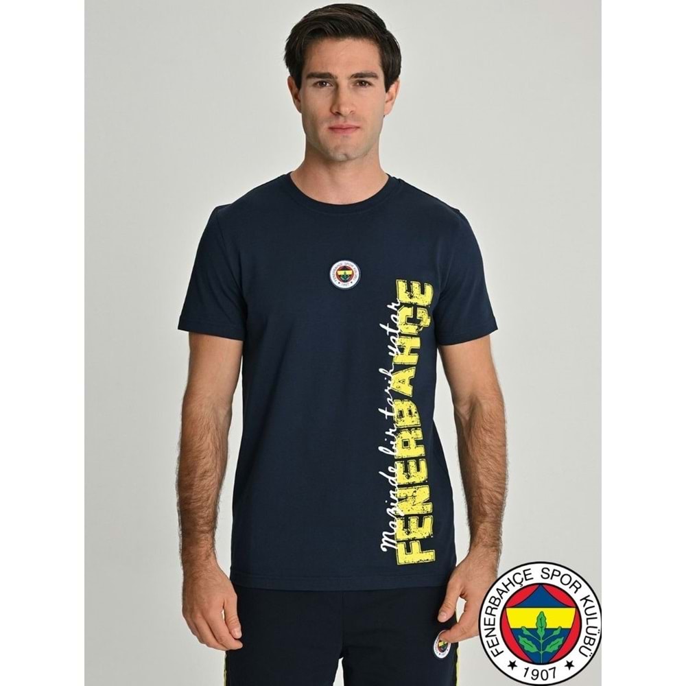 Fenerbahçe S.K. 25/26 Sezon Tribün Dokuma logolu Tişört Tribün Forması