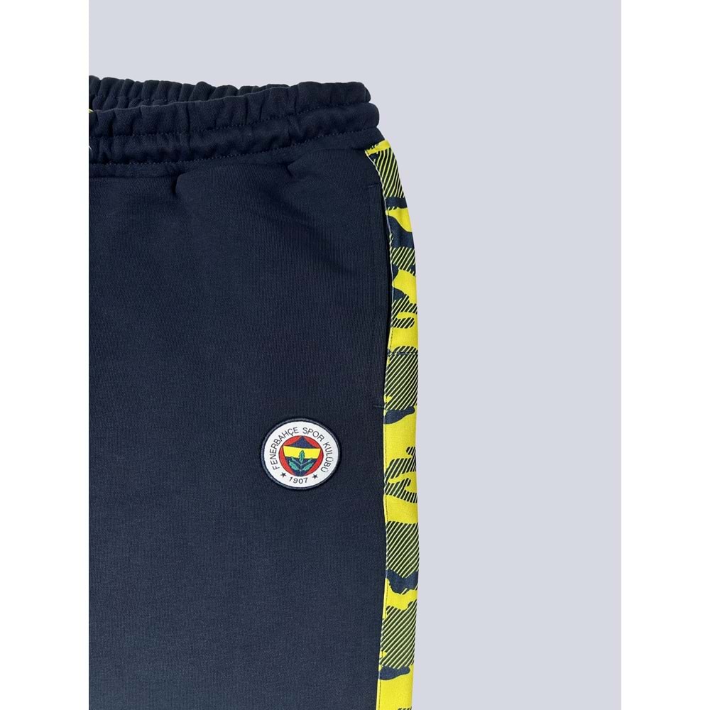 Fenerbahçe S.K. 25/26 Sezon Tribün Kamuflaj Detaylı Erkek Eşofman Altı