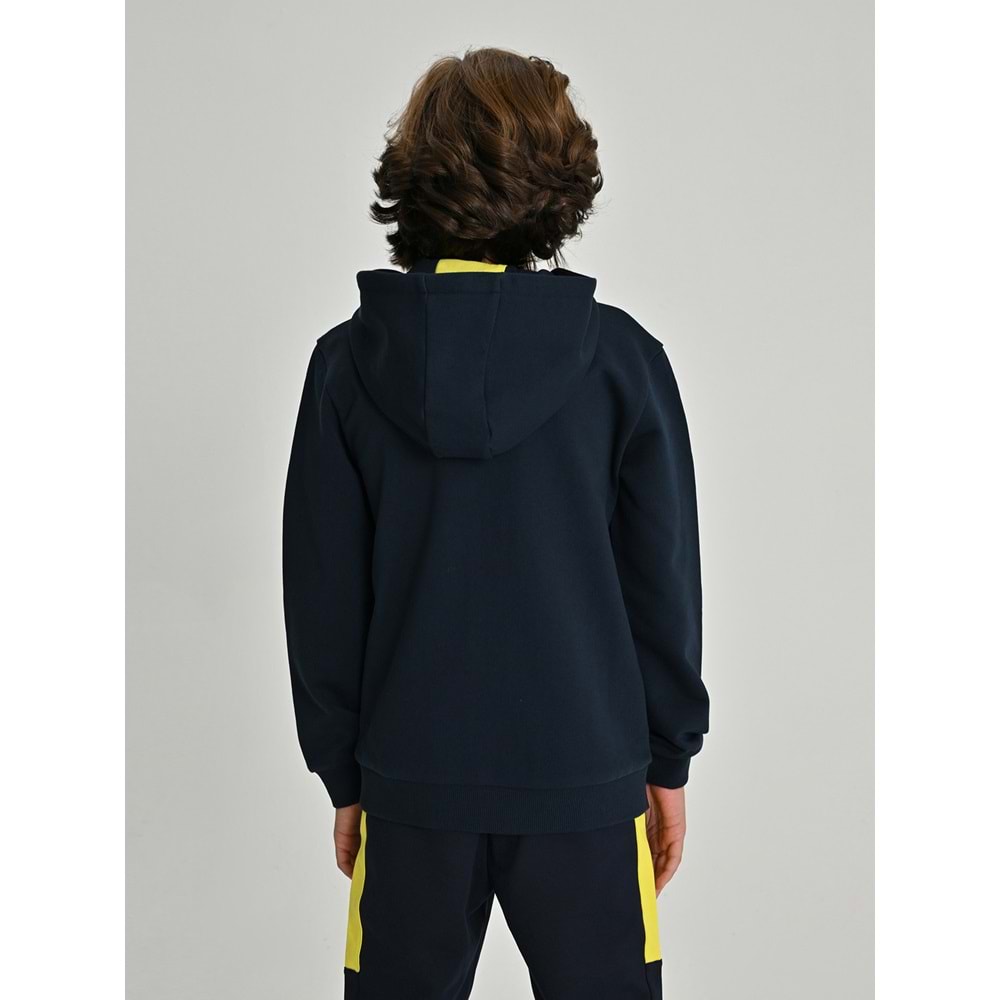 Fenerbahçe S.K. 25/26 Tribün All Over Baskı Çocuk Sweatshirt