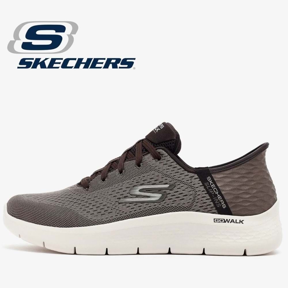 Skechers Go Walk Flex-new World 216505TK-BRN Günlük Erkek Spor Ayakkabı