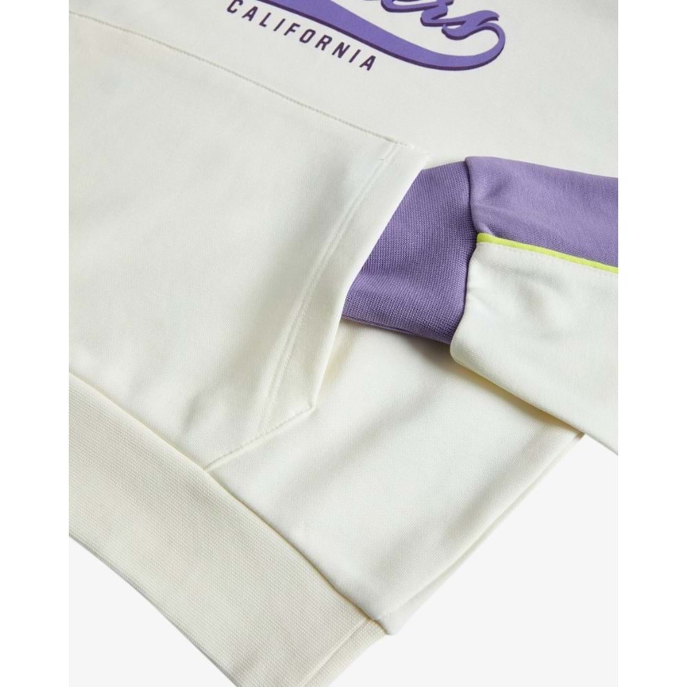 Skechers W LW Fleece Hoodie Sweatshirt S242096-102 Kadın Kapüşonlu Sweatshirt