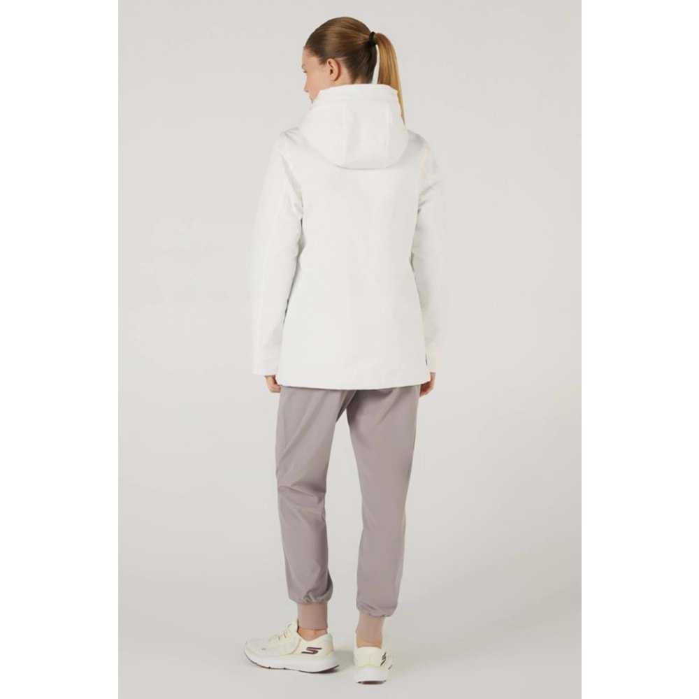 Skechers S242041-100 W Outerwear Padded Jacket Kadın Mont Kadın Kaban