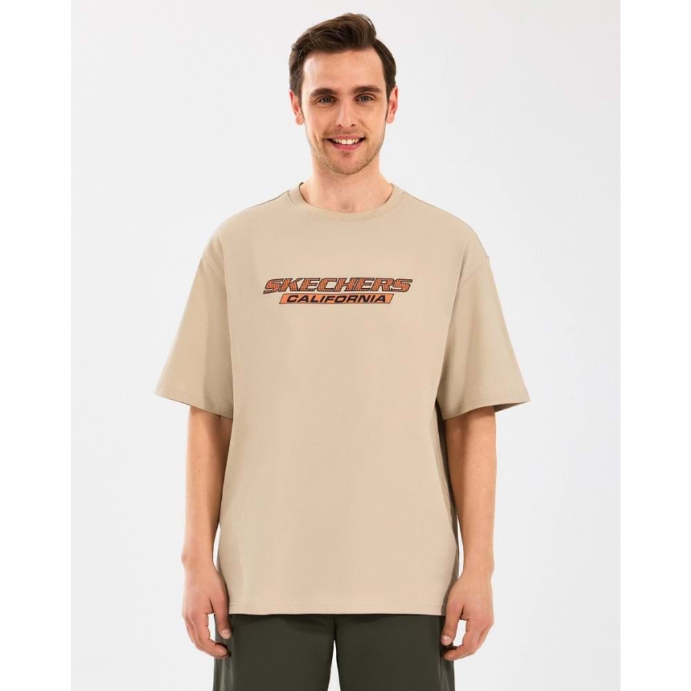 Skechers M Heavyweight Graphic Tee T-shirt S2510155-211 Erkek Tişort