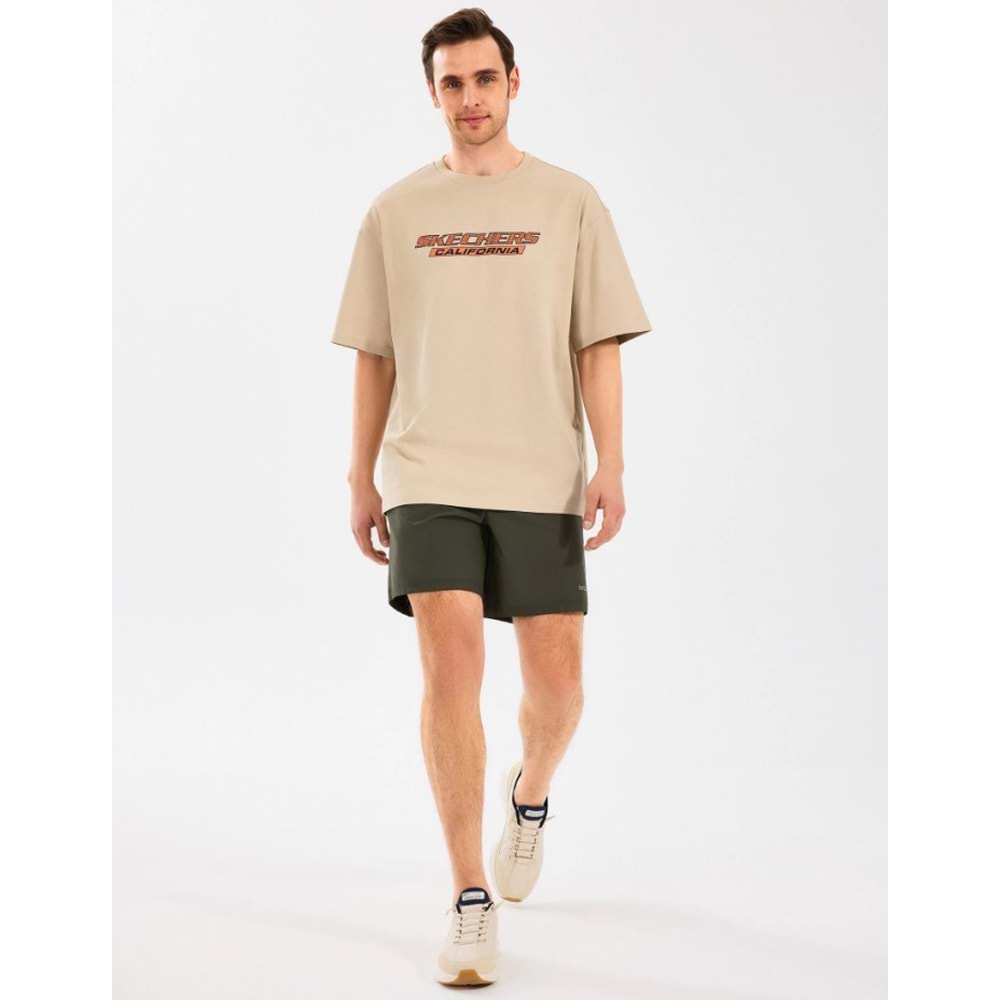 Skechers M Heavyweight Graphic Tee T-shirt S2510155-211 Erkek Tişort