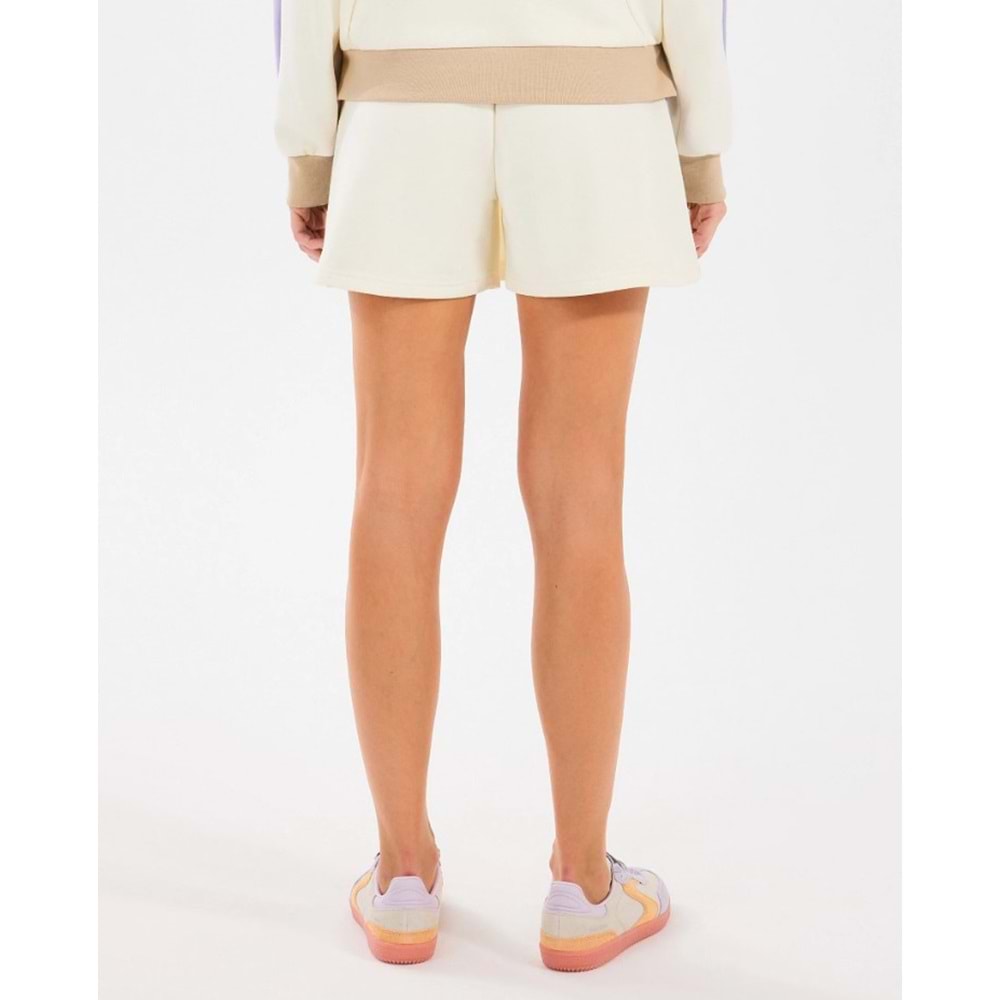 Skechers W Diagonal Lw Fleece Sweat Short S2510049-102 Şort Etek Kadın Etek