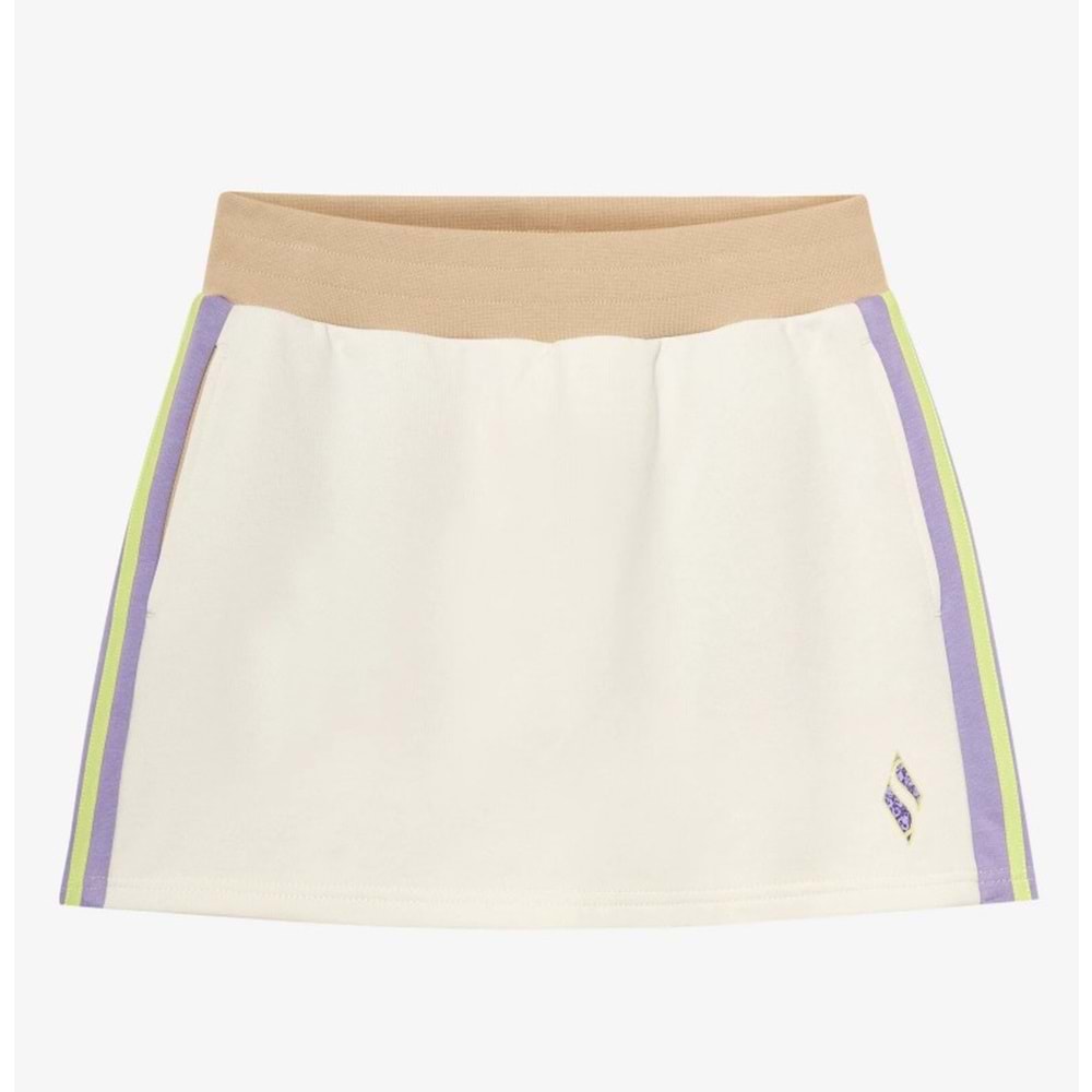 Skechers W Diagonal Lw Fleece Sweat Short S2510049-102 Şort Etek Kadın Etek