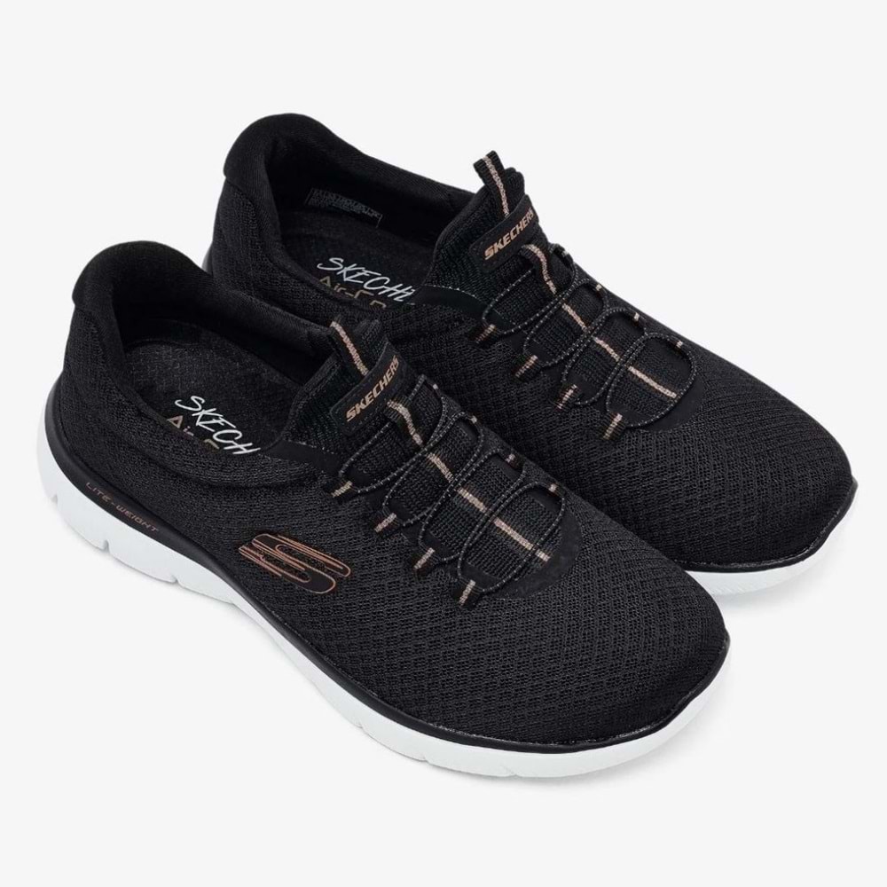 Skechers Summits 12980TK-BKRG Günlük Kadın Spor Ayakkabı
