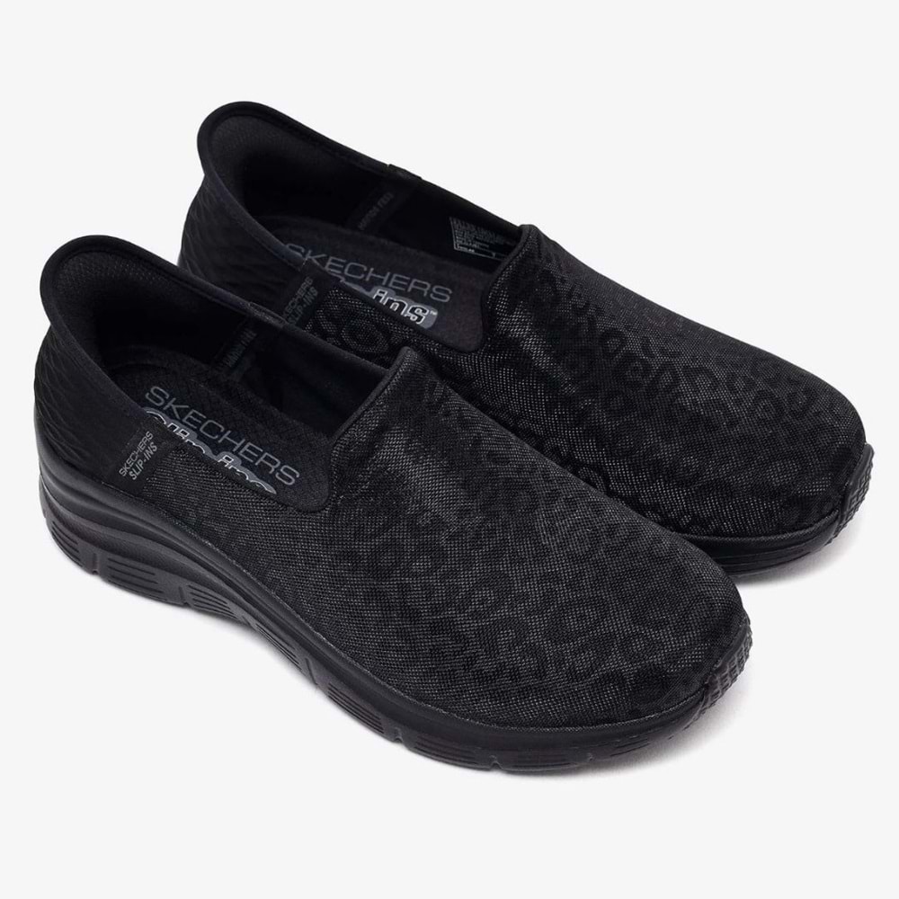 Skechers Fashion Fit Slip-İns 896414TK-BBK Günlük Kadın Spor Ayakkabı