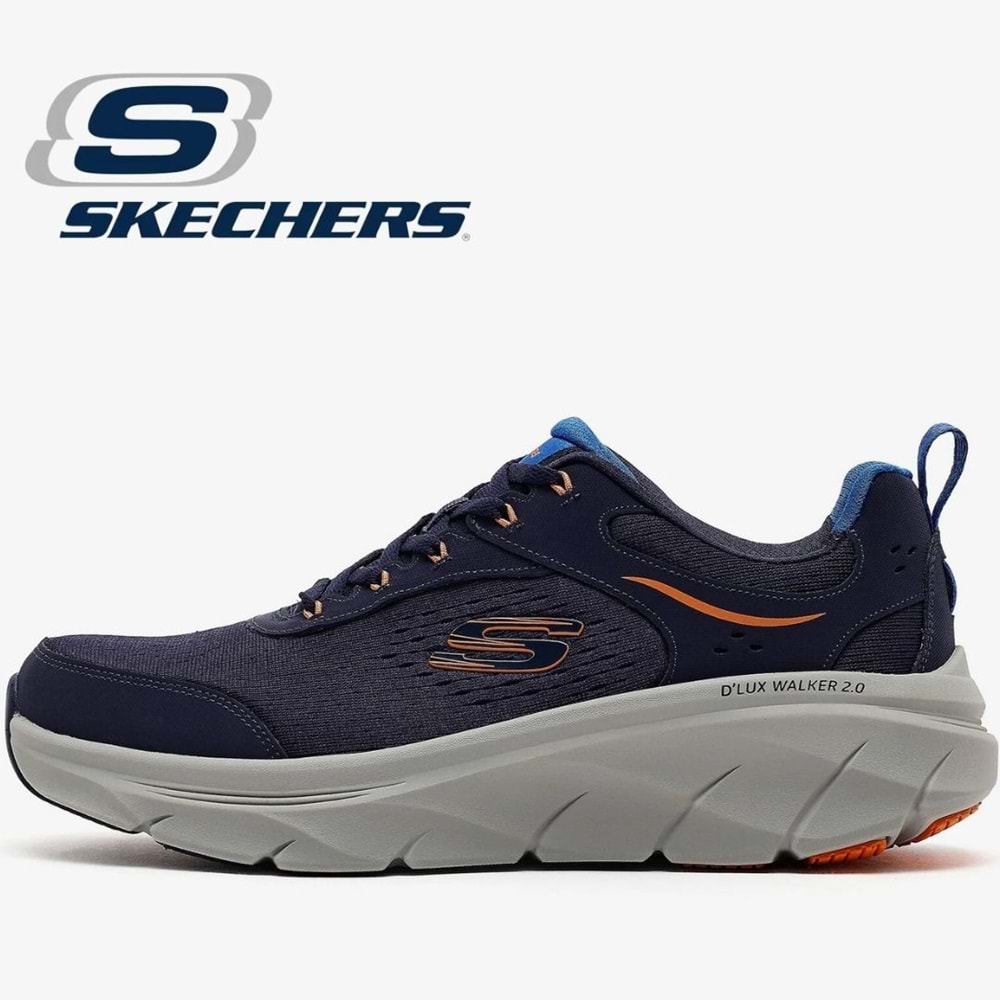 Skechers D'lux Walker 2.0 Durven 232715-NVBL Erkek Spor Ayakkabı