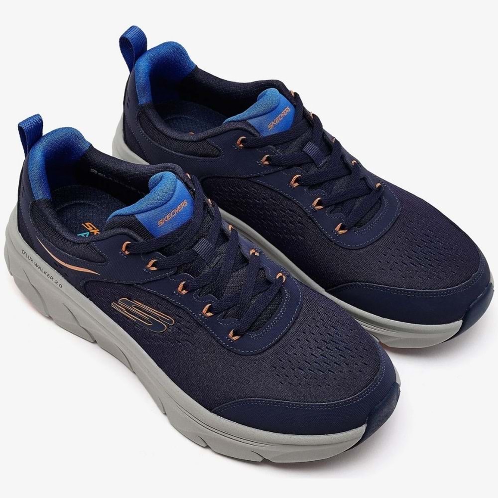 Skechers D'lux Walker 2.0 Durven 232715-NVBL Erkek Spor Ayakkabı
