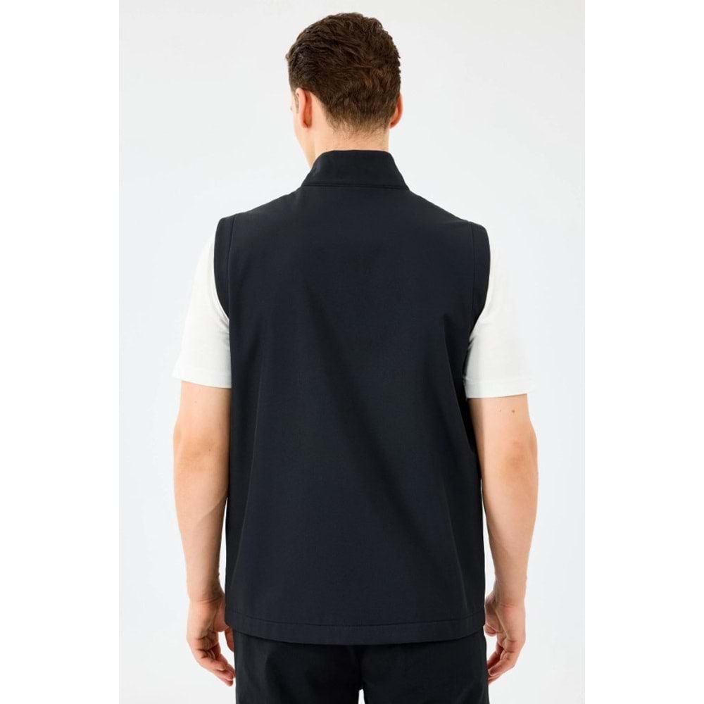 Skechers M Fitted Turtle Neck Softshell Vest S2520220-3817 Erkek Yelek