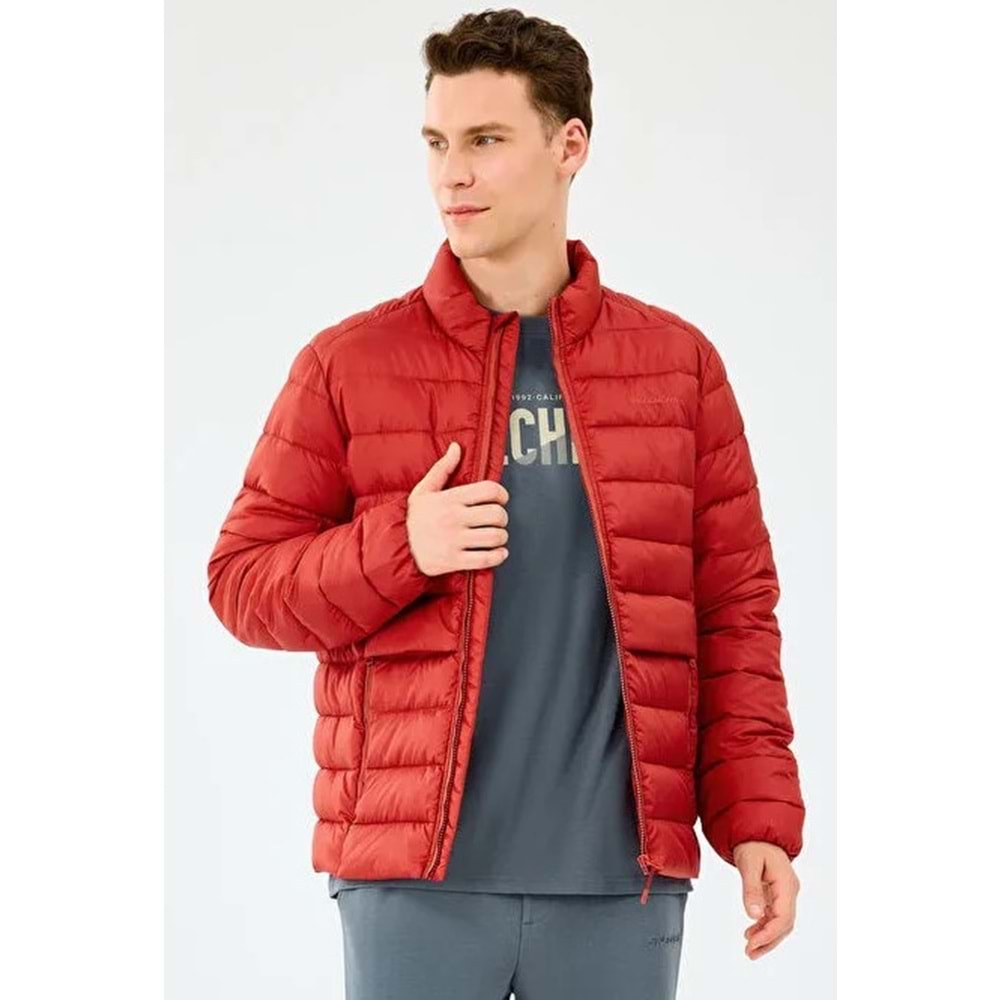 Skechers M Essential Outerwear Padded Jacket S231242-3912 Erkek Mont