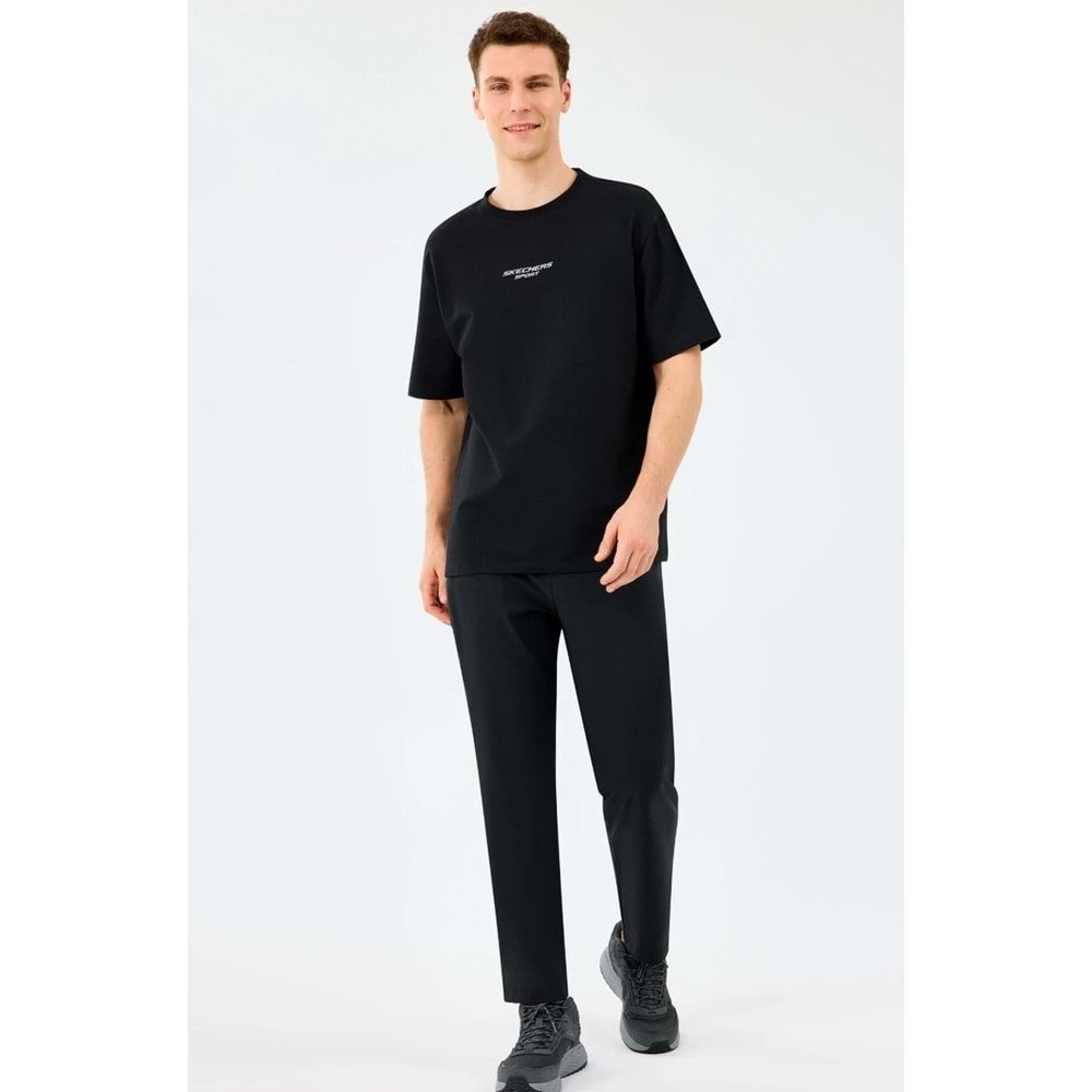 Skechers S231094-3817 M Graphic Tee Reflect Logo Oversize T-Shirt Erkek Tişort