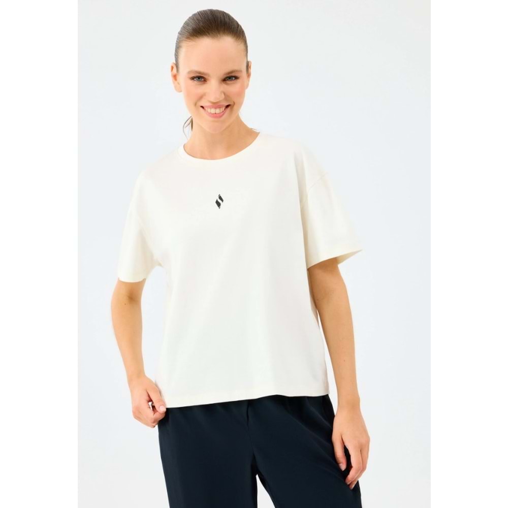 Skechers W Light Fabric T-Shirt S2520257-3855 Kadın Tişört