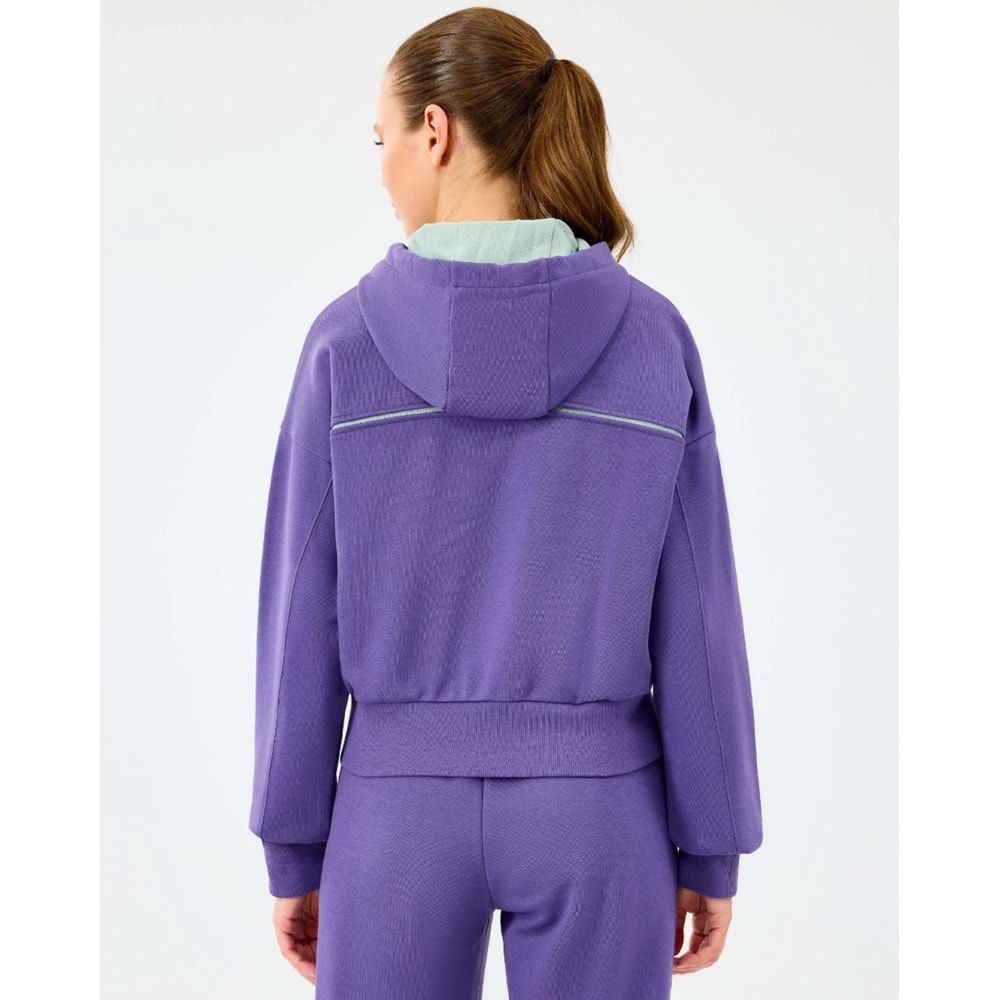 Skechers W Hoodie Sweatshirt S2520228-0277 Kadın Kapüşonlu Sweatshirt