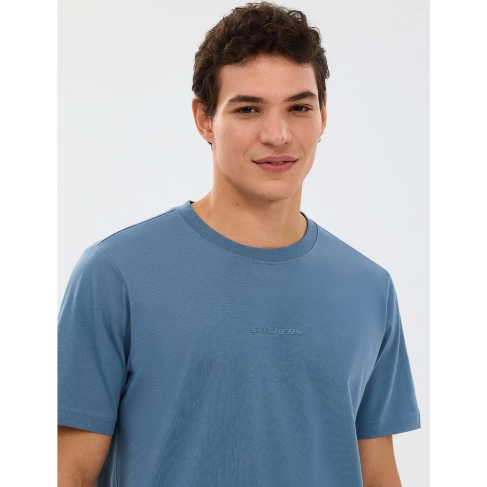Skechers S2510017-0558 M Essential T-Shirt Erkek Tişort