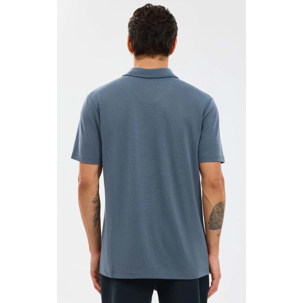 Skechers S2610086-3998 M Soft Touch Pique Polo Yaka T-Shirt Erkek Tişort